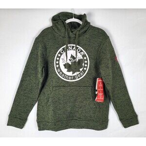 NWT Canada Weather Gear Hoodie Mens Medium Green Sweatshirt New